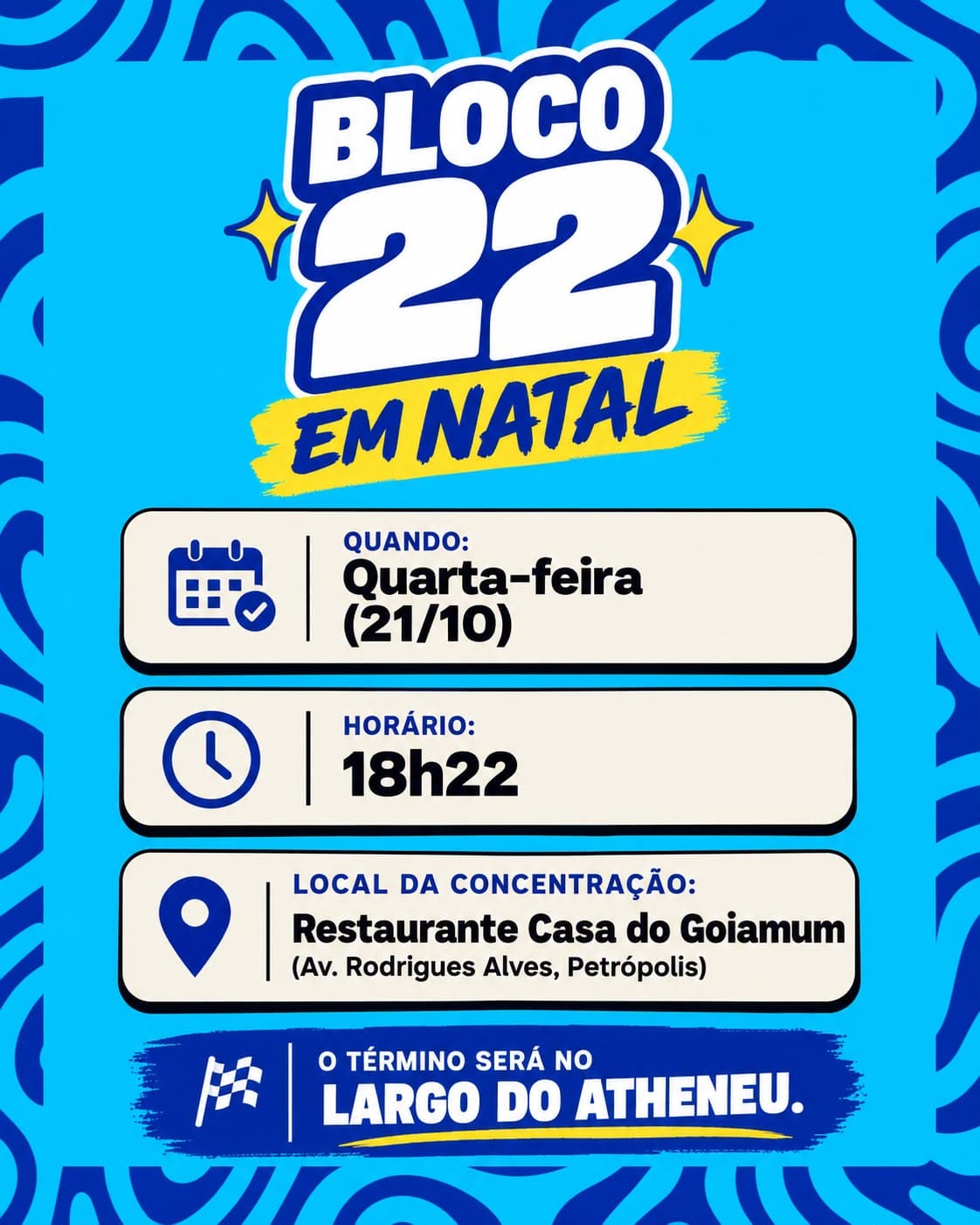 ‘Bloco 22' vai reunir apoiadores de Flávio Bolsonaro na quarta-feira (21) em Natal