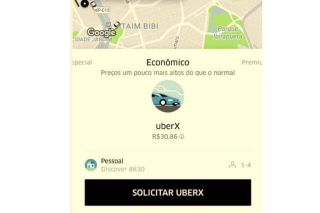 Uber esconde tarifa dinâmica e revolta usuários