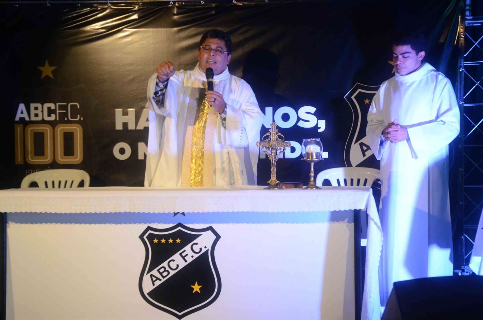 Diretoria do ABC convida toda a torcida para Missa em Ação de Graças no domingo(27)