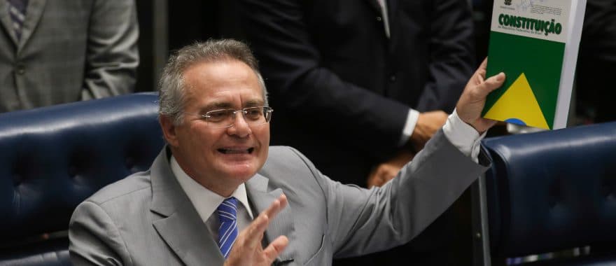 Juízes pedem cassação do mandato de Renan Calheiros