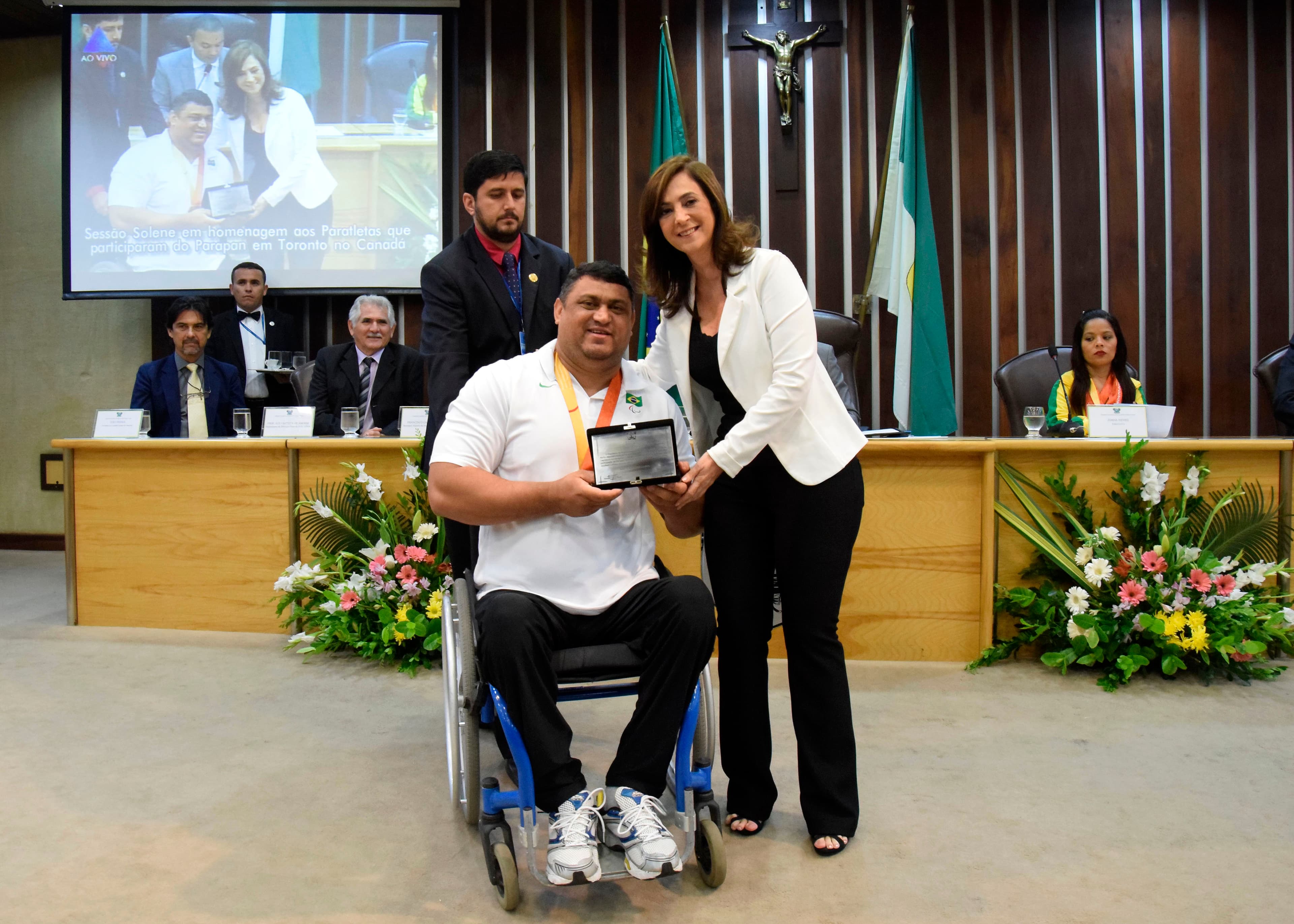 FOTOS: Sessão Solene na AL homenageia paratletas potiguares que participaram do Parapan 2015, em Toronto, no Canadá