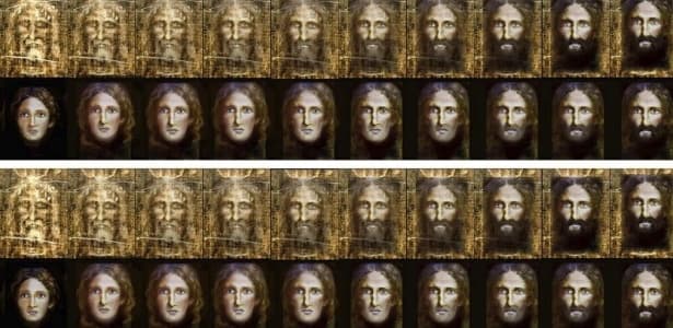 FOTO: Itália reconstrói imagem de Jesus criança a partir do Santo Sudário