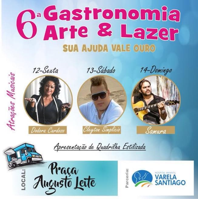 Gastronomia, Artes & Lazer neste fim de semana no Tirol