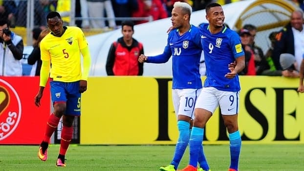 Na estreia de Tite, Gabriel Jesus brilha, e seleção atropela o Equador
