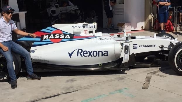 Williams dá de presente a Massa carro personalizado do último GP do Brasil