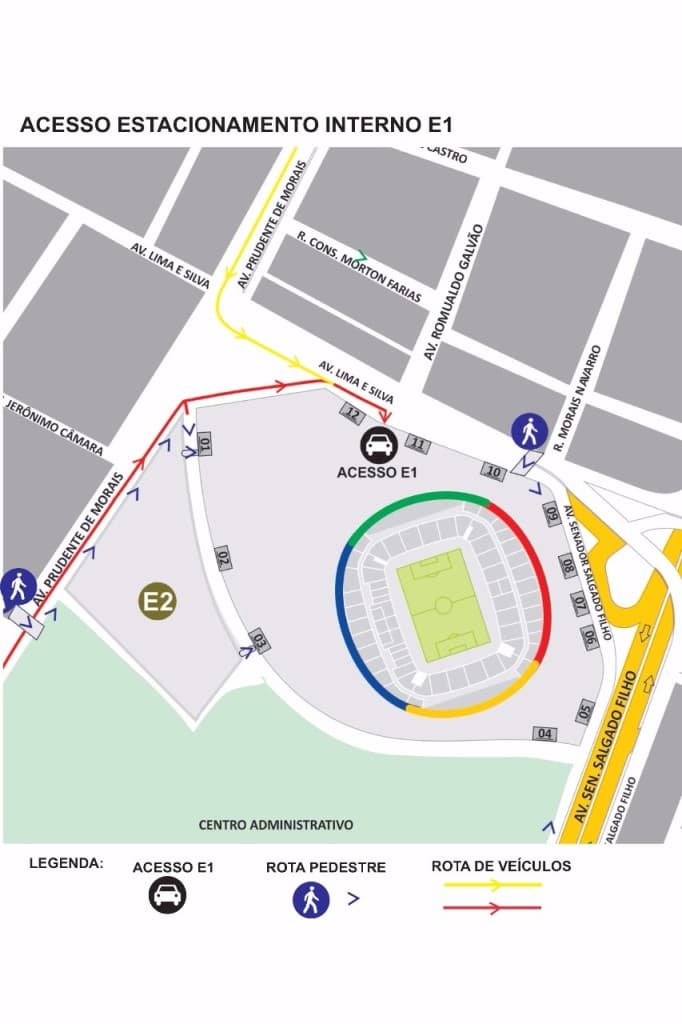 Arena das Dunas inicia a operação de estacionamento interno