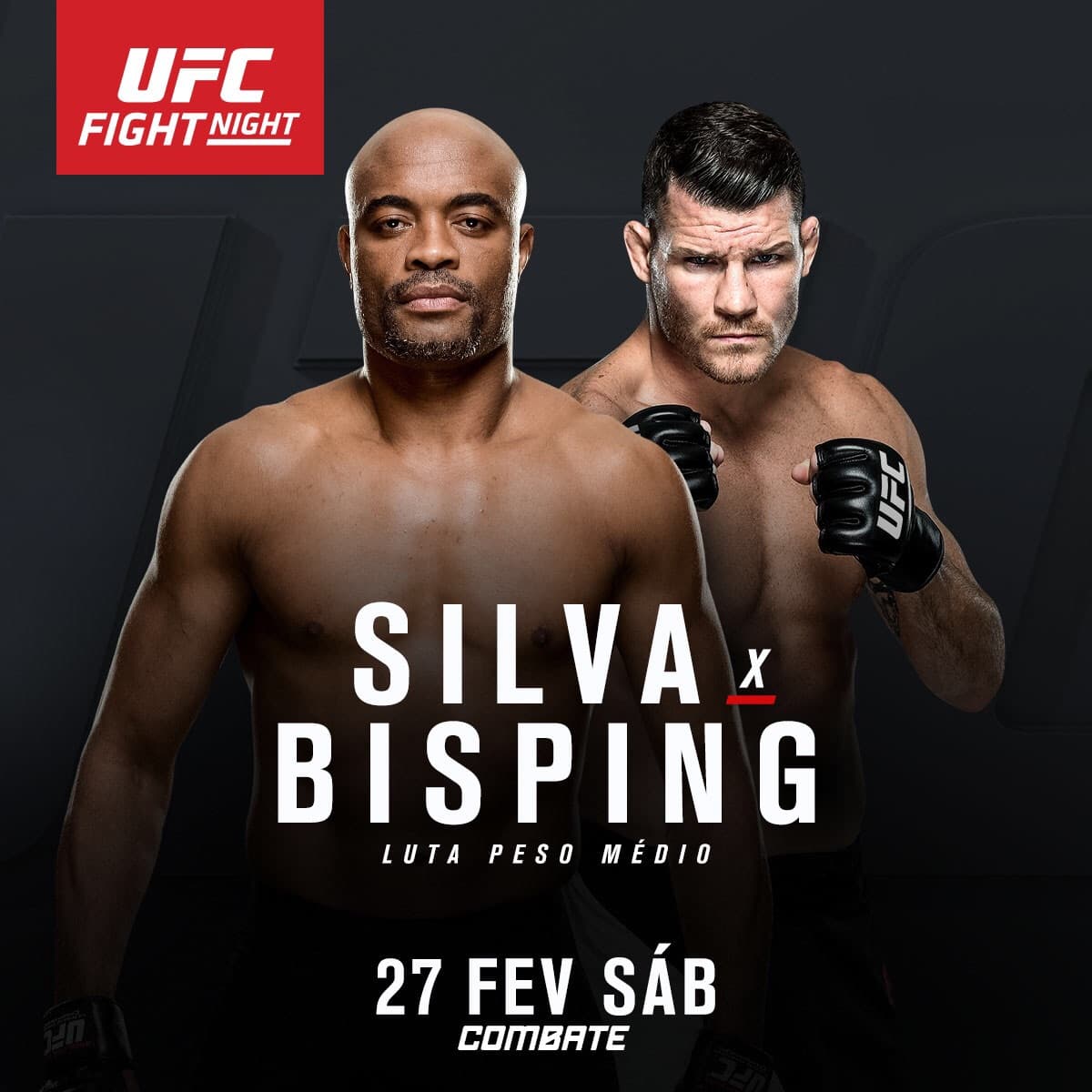 Anderson ‘The Spider' Silva encara campeão do TUF Michael Bisping no UFC Londres, em fevereiro