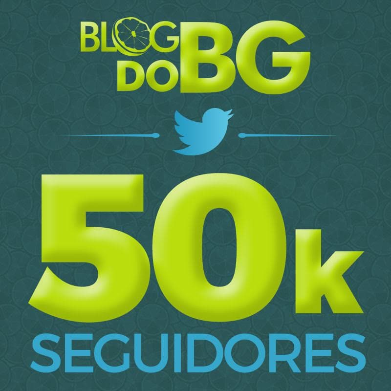 BG atinge 50 mil seguidores no Twitter e 70 mil comentários liberados em 50 meses de vida