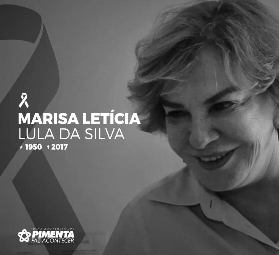Políticos usam redes para homenagear ex-primeira-dama Marisa Letícia
