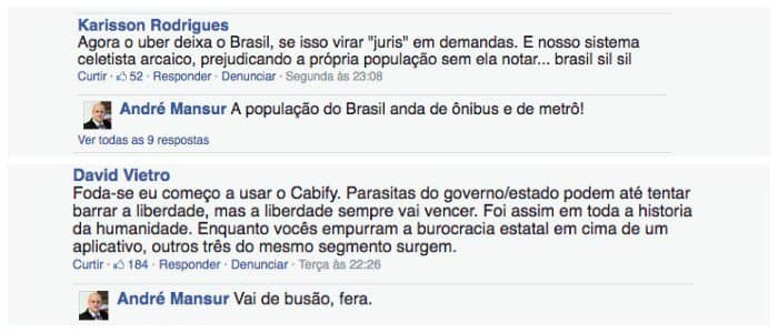Advogado que derrotou Uber bate boca e diz que tem motoristas particulares
