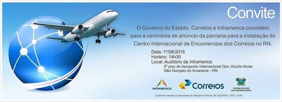 HUB dos Correios será lançado na segunda-feira no RN