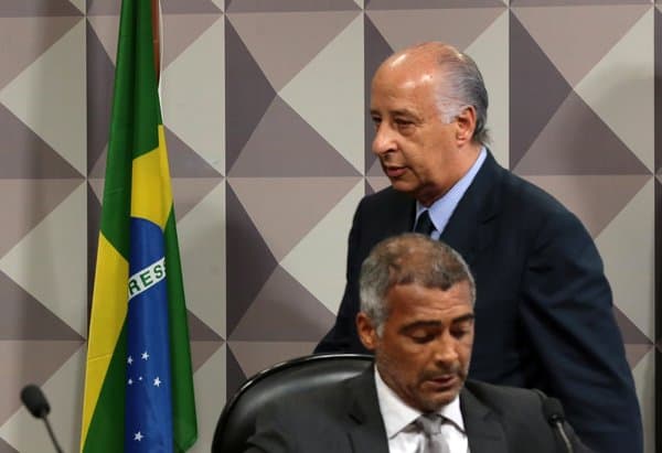 VÍDEO: Na CPI do Futebol, Romário chama Del Nero de corrupto, ladrão e mentiroso