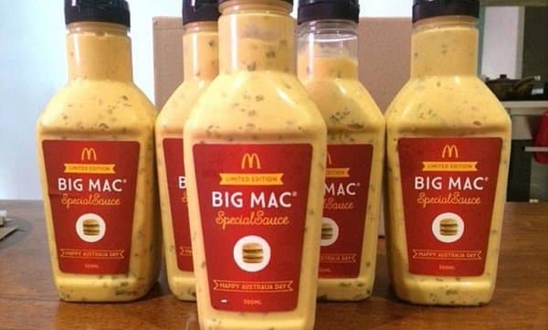 Vendidos a quase R$ 300, unidades do molho do Bic Mac esgotam em 15 minutos