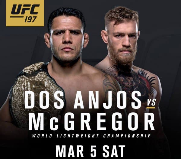 Rafael Dos Anjos se contunde e é cortado de luta histórica contra McGregor