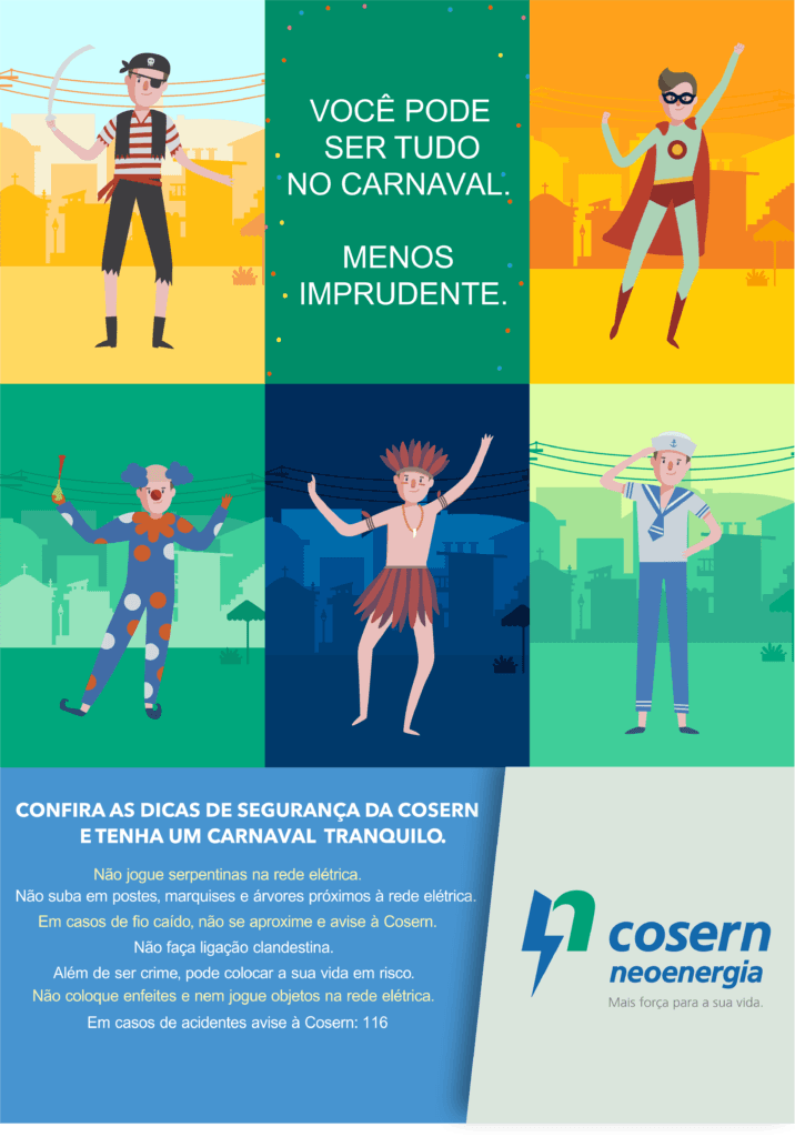 Cosern investe R$ 5,2 milhões em ações preventivas, reforço da segurança e atendimento ao folião
