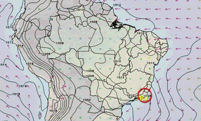 Boato de que ciclone de dimensões catastróficas atingirá o Rio se espalha nas redes sociais