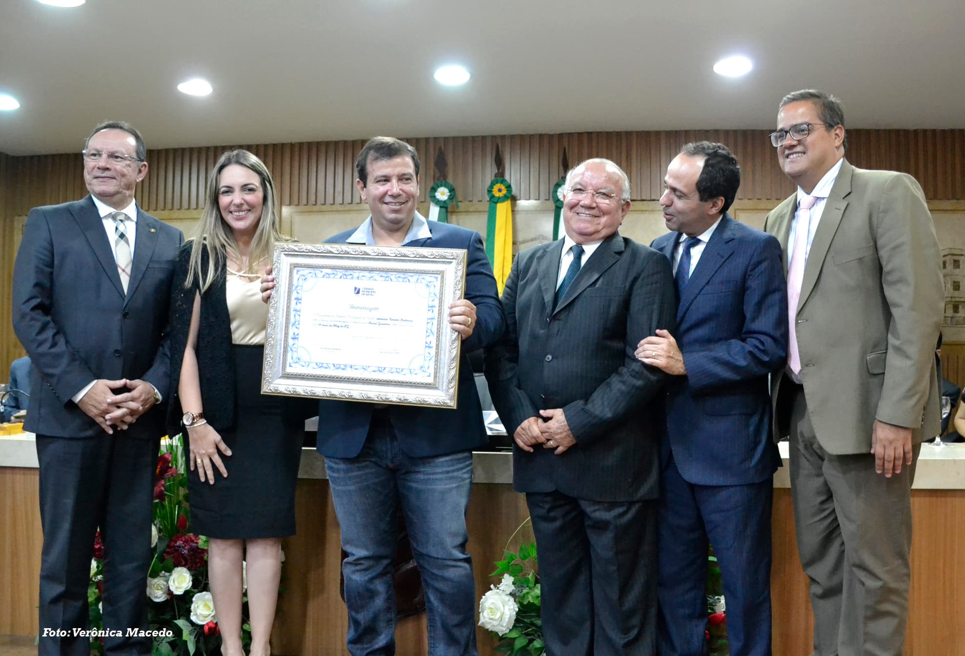 FOTOS: Câmara Municipal de Natal homenageia os 6 anos do Blog do BG