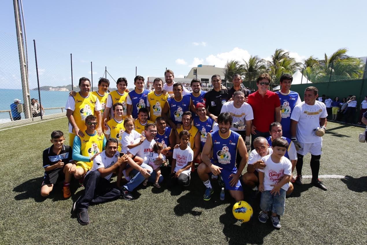 Futebol Solidário arrecada doações para crianças cardiopatas atendidas pela AMICO