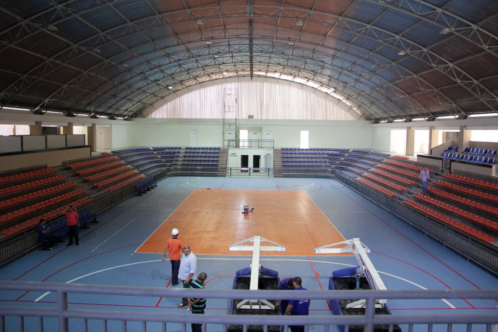 Recuperação do Palácio dos Esportes perto da conclusão