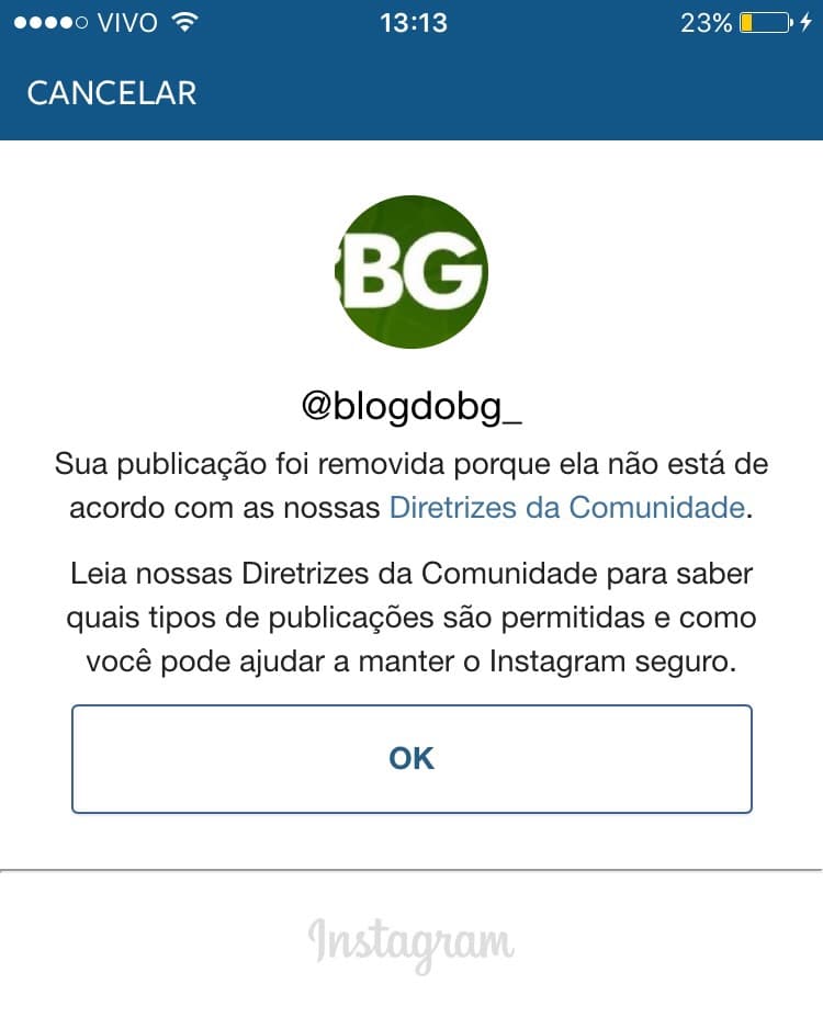 CENSURA: Instagram tira do ar post do Blog do BG que mostrava trabalho artístico "Macaquinhos"