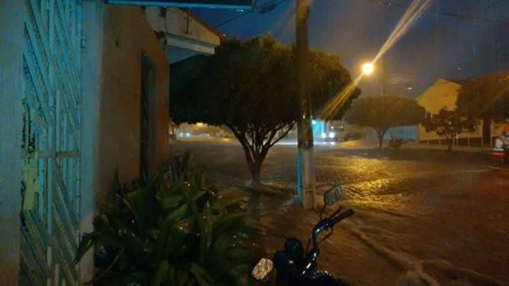 FOTOS E VÍDEO: Forte chuva em Acari