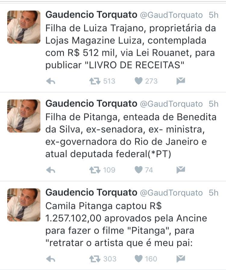 Jornalista Gaudencio Torquato abriu a "caixa preta" da Cultura