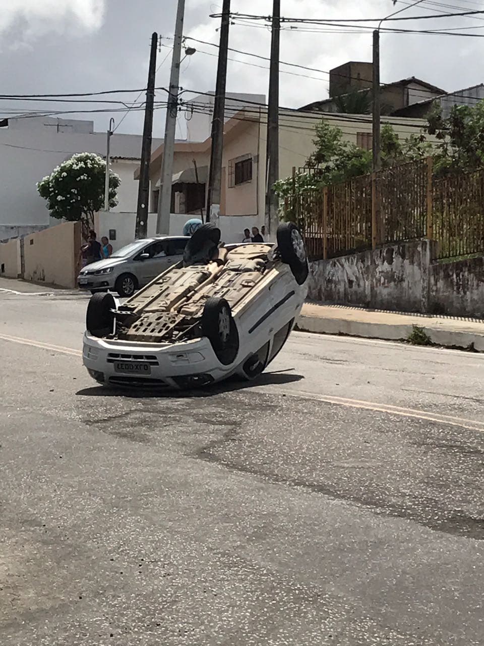 FOTOS: Capotamento em Mirassol
