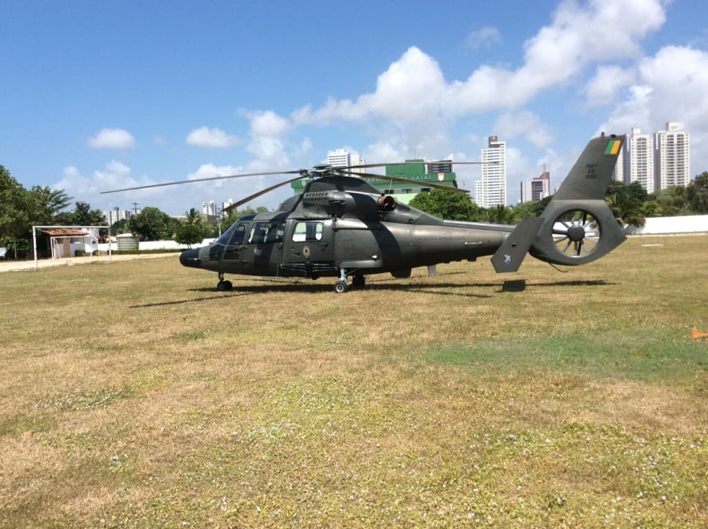 Helicóptero do Exército passa a operar na Operação Potiguar
