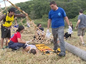 Atleta morre atingido por uma palmeira durante prova no ES