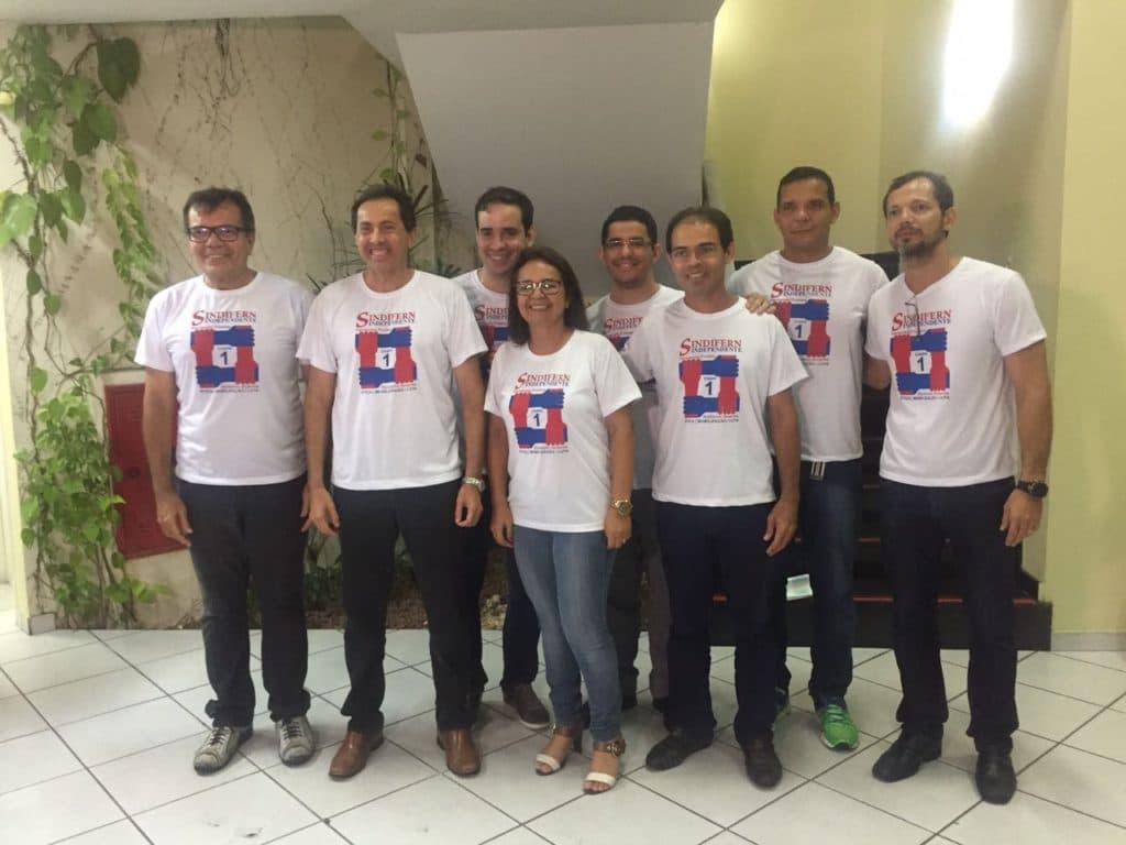 Chapa 01 - Ética, Mobilização e Luta vence eleição do Sindifern