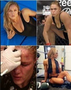 Comentarista do UFC sugere ‘triângulo amoroso’ entre Ronda e mais duas lutadoras