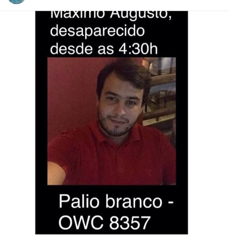 FOTO: Família e amigos pedem ajuda para encontrar jovem desaparecido