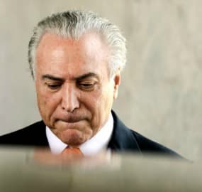 Presidente em exercício Michel Temer é ficha suja