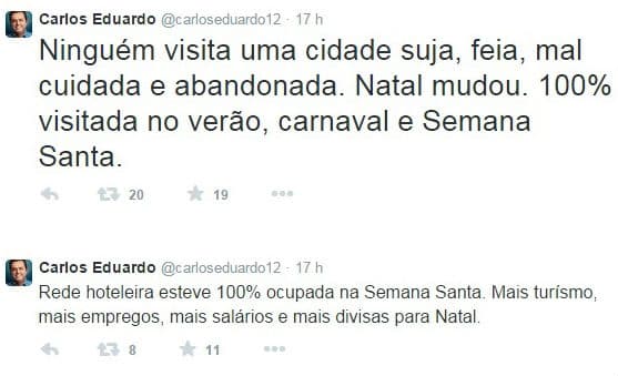 Carlos Eduardo destaca sucesso em ocupação de hotéis em Natal no verão, carnaval e Semana Santa