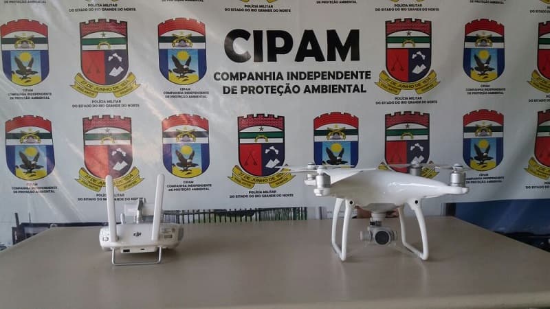 FOTO: Polícia Ambiental passa a utilizar drone durante as ocorrências