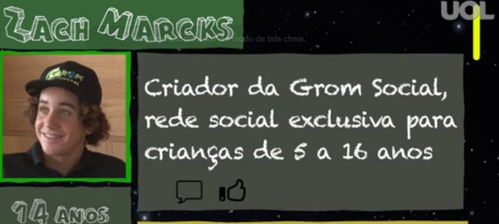VÍDEO: Após ser proibido de entrar no Facebook, garoto cria rede social própria