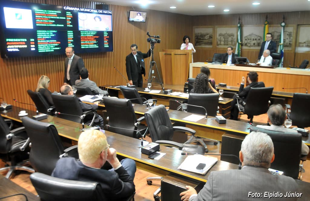 Câmara Municipal de Natal convoca sessões extraordinárias