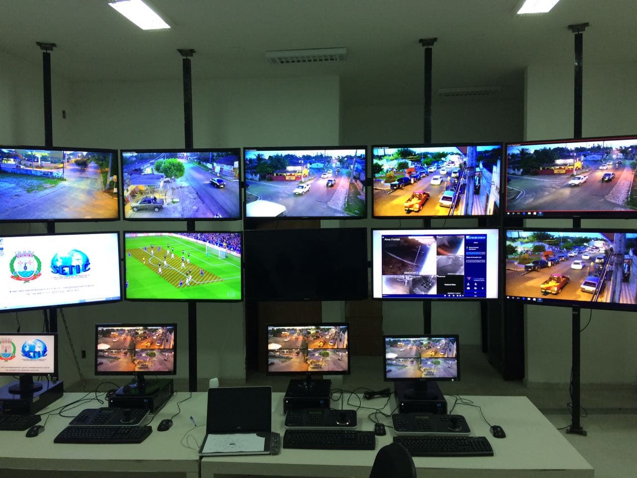 FOTOS: Videomonitoramento reduz índices de criminalidade e violência em São Gonçalo do Amarante