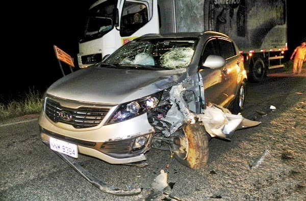 FOTOS: Grave acidente com vítima fatal é registrado na RN-404