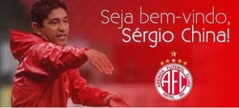 Sérgio China é o novo técnico do América