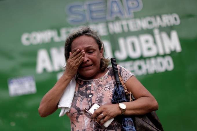 Família de cada preso morto no AM deve receber 50 mil reais