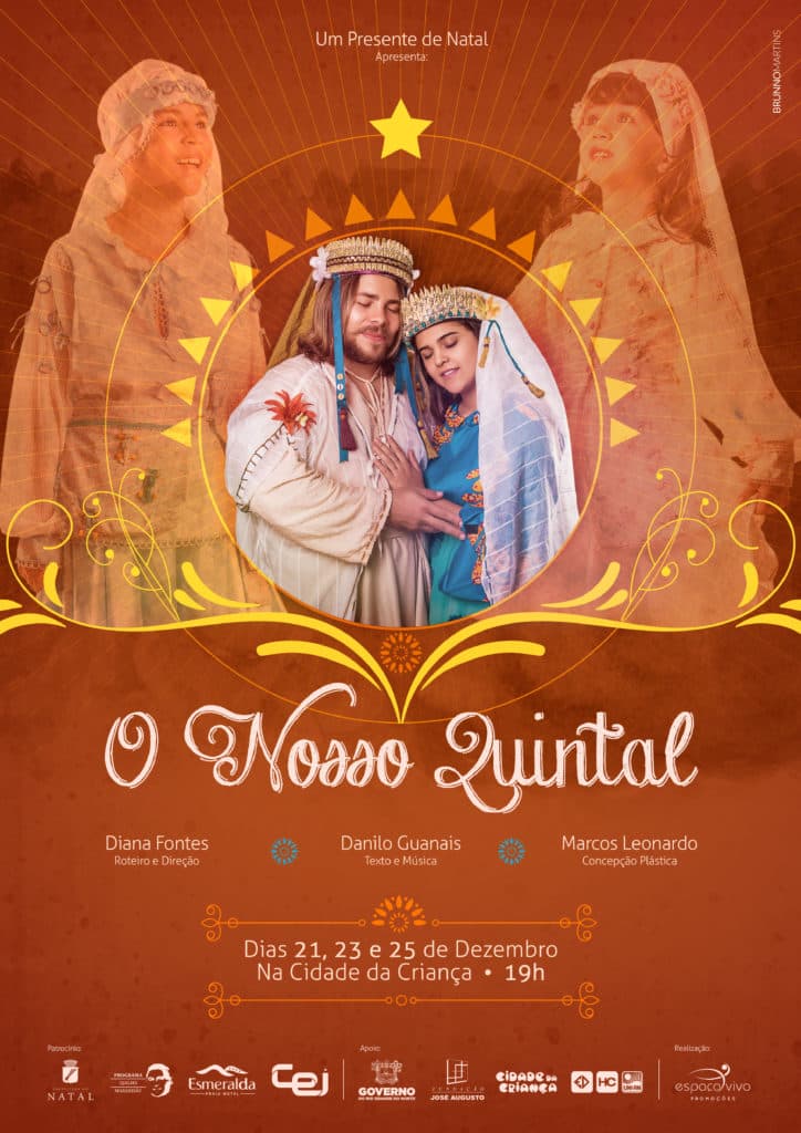 Cidade da Criança recebe espetáculo “Um Presente de Natal” na próxima semana