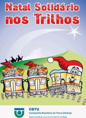 CBTU: Natal Solidário nos trilhos receberá nesta sexta 500 crianças carentes