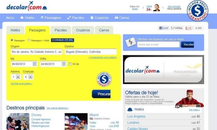 ‘Geopricing’: MP abre inquérito contra Decolar.com por favorecer consumidores estrangeiros com preços mais baixos