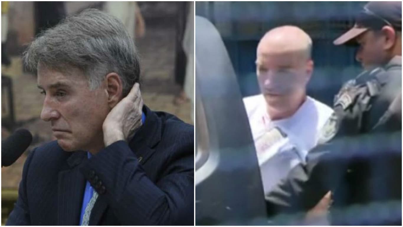 FOTO: Na prisão, Eike Batista é obrigado a tirar peruca que escondia a careca