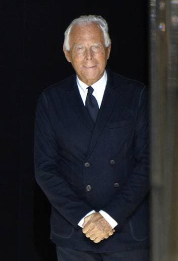Giorgio Armani diz que gays ‘não precisam se vestir como homossexuais'