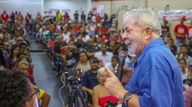 Pesquisa VOX POPULI/CUT: Lula venceria eleição no primeiro e no segundo turnos, contra Alckmin, Marina, Doria ou Bolsonaro