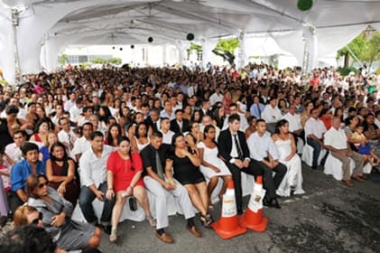 Justiça na Praça em Natal terá 150 casais em celebração coletiva