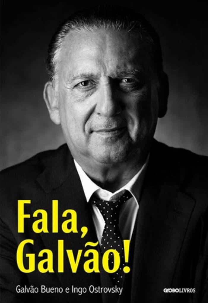 FOTO: Galvão Bueno "abre" vida e lança biografia