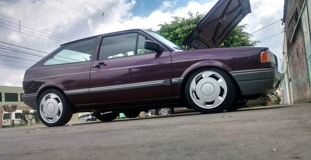 FOTOS: Por adrenalina, dono diz ter investido R$ 170 mil em Gol ‘quadrado’ de 650 cv